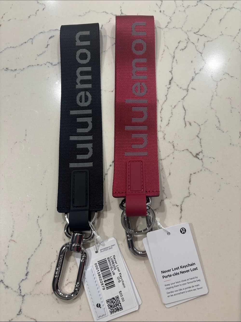 lululemon Never Lost Keychain Strap - Buyer’s Choice NWT